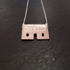 Handcrafted Scottish jewellery - Wee Bothy silver pendant